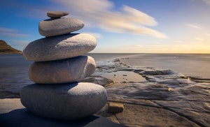 Inukshuk Stone Pile